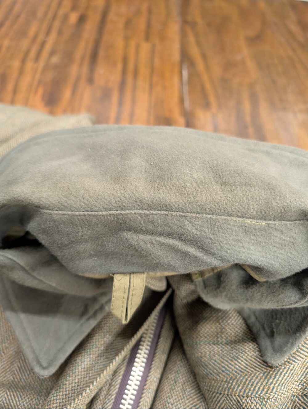John Partridge Gore-Tex Wool Tweed Field Jacket Coat Men L - Picture 9 of 13